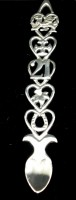 welsh pewter lovespoon