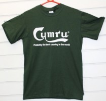green cymru t shirt