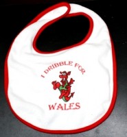 born to play for wales bib
