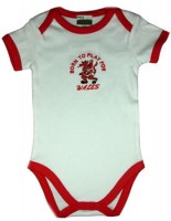 welsh baby sleepsuit