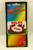 welsh flag rugby patch