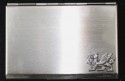 Silver welsh dragon cardholder with calculator