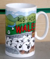 wales sheep mug