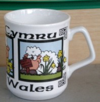 cyrmru wales sheep mug