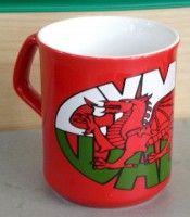 cymru wales mug