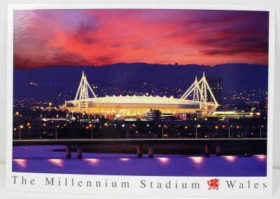 poca4 Postcard of the Millenium Stadium