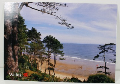 poca5 Postcard of Caswell Bay, Gower, Wales