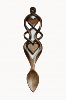 wooden lovespoon