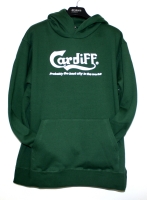 Green cardiff hoodie