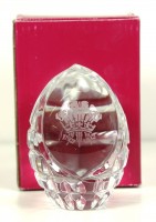 welsh feathers rugby ball paperweight