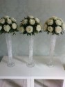 Tall vase Rose wedding table decorations