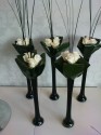 Tall Rose Vase Arrangements