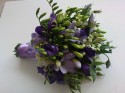 Brides bouquet of freesia