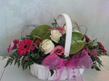 Modern Basket Arrangement