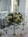 Silver candelabra Hire Sutton Coldfield