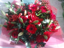 Christmas Gift Flowers Lily White Florist Sutton Coldfield