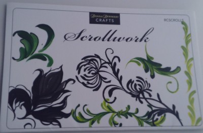 Scrollwork Recipe Card Pack