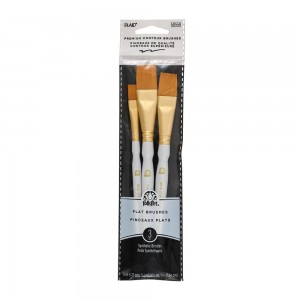 Plaid Premium Contour Flat Brush Set