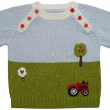 Farmyard knitted jumper - Powell Craft UK