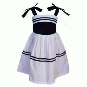 Sailor Pinafore Dress