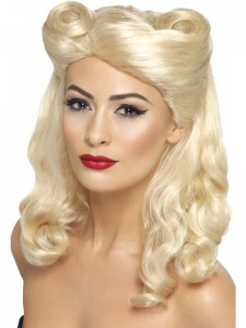 1940`s pin up Blonde wig