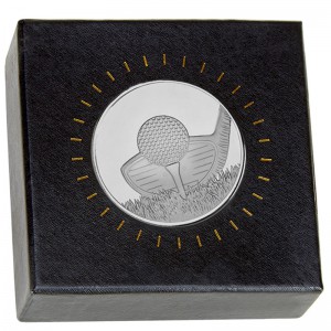 Nordic Golf Medal in Clear case and Presentation Box