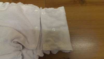 228 adult baby abdl-incontinence poppered towelling nappy-diaper