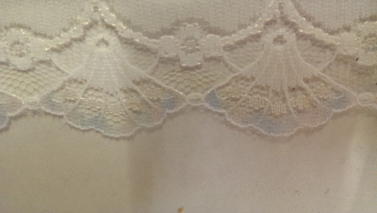 113 Chiffon covered waterproof frilly pants/rubbers