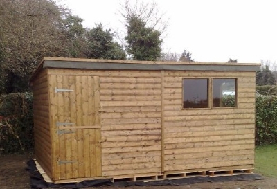 Pent Roof Shed Gallery other sizes available tel 01493 444646