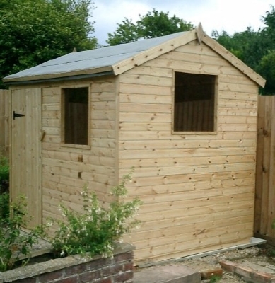 Apex Shed Gallery other sizes available tel 01493 444646