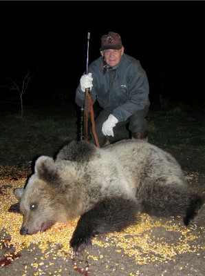 Tony and bear