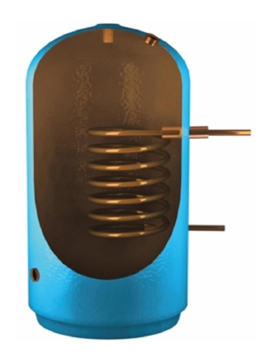 Copper  Indirect  Cylinder 450 X 1050 | Cylinders | Ramsbottom Oil Direct