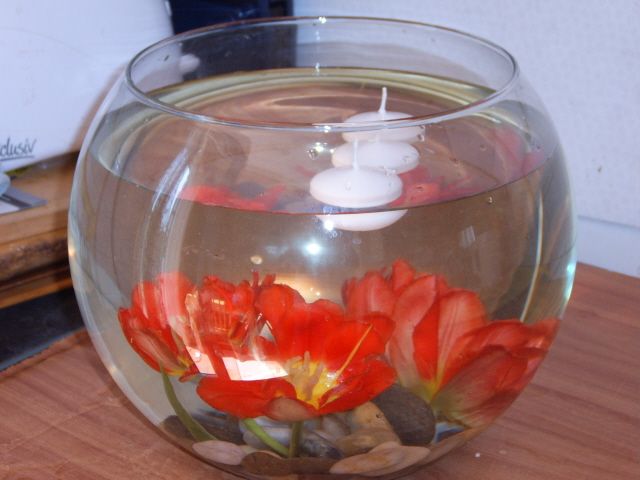 Large Fish Bowl Vase