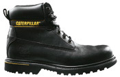 Black Leather CAT boot