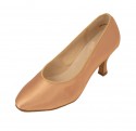 308-01 Ladies Modern Dark Peach Dance Shoes (ABAF-308-01)