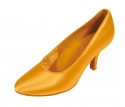 308-02 Ladies Modern Orange Gold Dance Shoes (ABAF-308-02)