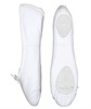 06-MA2030 White Split Sole Canvas Ballet Shoes