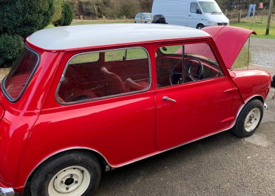 Total nut and bolt restoration of a Mark 2 mini