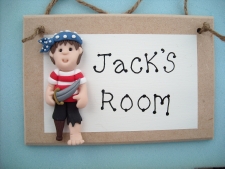 Jack's Room Plaque