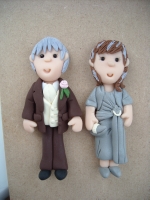 Anniversary Couple Card Toppers