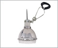 14CM SILVER REFLECTOR CLAMP LAMP WITH GUARD