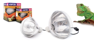 CERAMIC 20CM REFLECTOR CLAMP LAMP