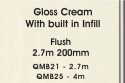 Gloss Cream with Built in Infill