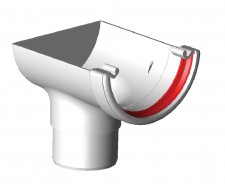 Half round Stopend Outlet