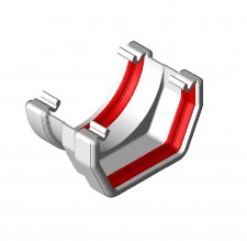 Round to Ogee Gutter Adapter