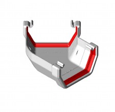Square 135� Gutter Angle