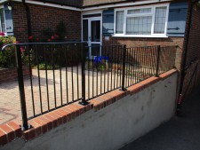 Balustrading to front driveway