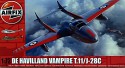 1/72 Scale Airfix De Havilland Vampire T.II/J-28C