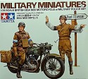 1/35 Scale Tamiya British BSA M20 motorcycle with Police set