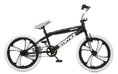 bmx bike with mag wheels